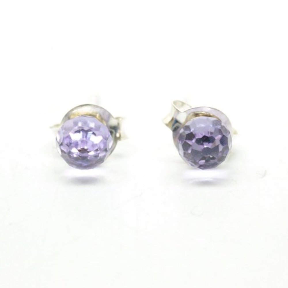 Acomo Sterling Silver Stud Earrings - Set of 5 NEW - Picture 4 of 9